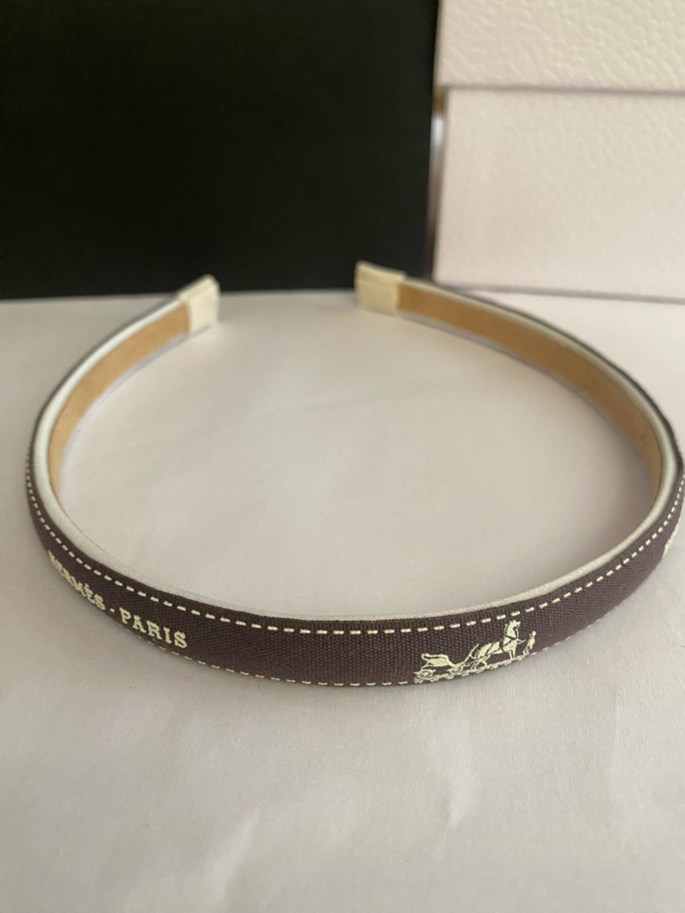 Hermès Paris Ribbon Headband